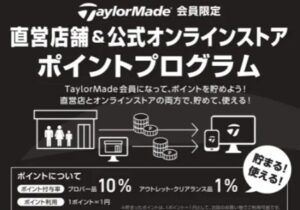 テーラーメイド ポイント